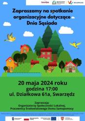 Spotkanie organizacyjne - dzień sąsiada